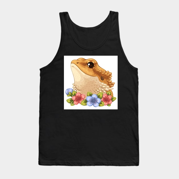 Bearded dragon Tank Top by NatureDrawing